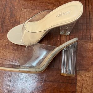 Nasty gal clear heels